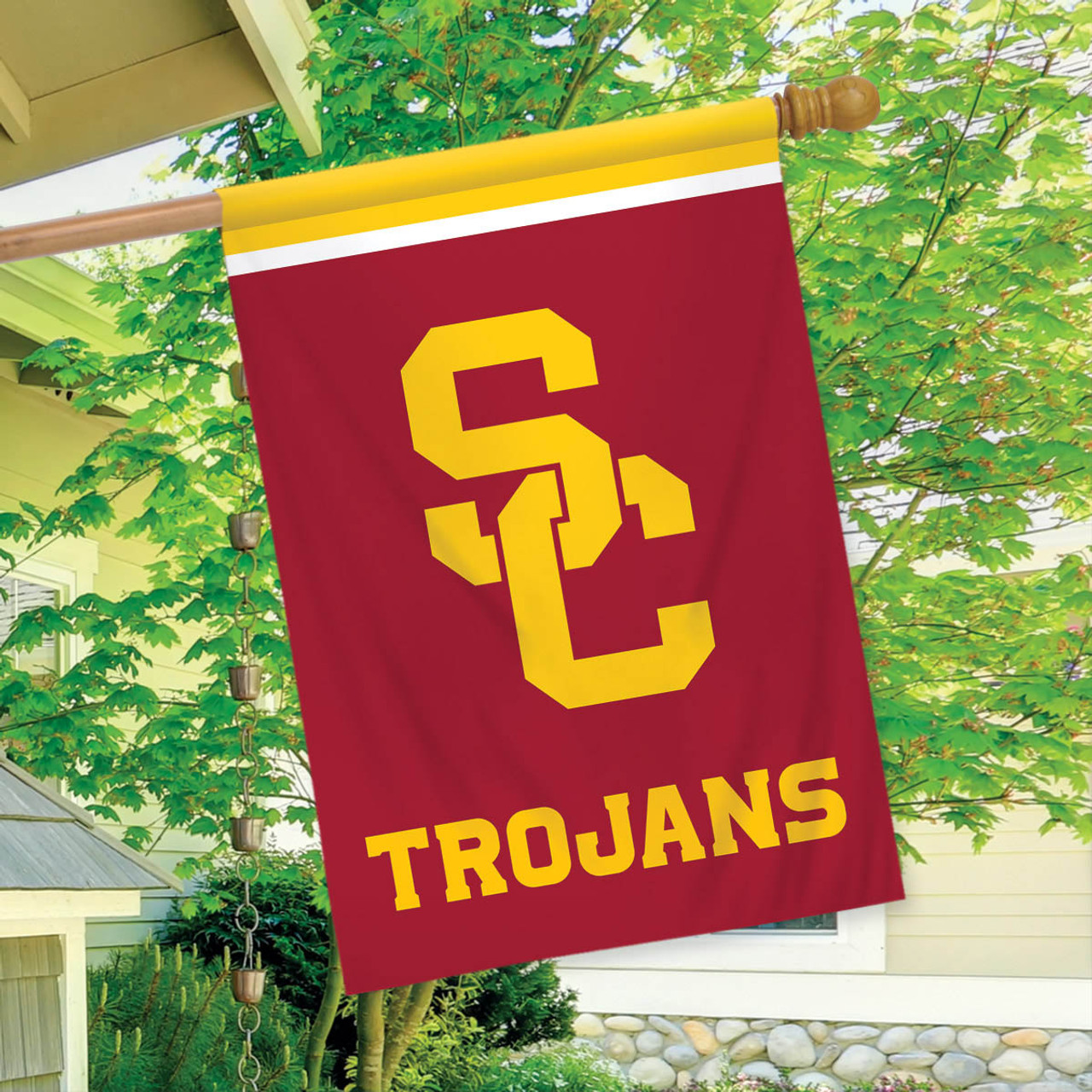 USC Trojans NCAA Garden Flag, House Flag