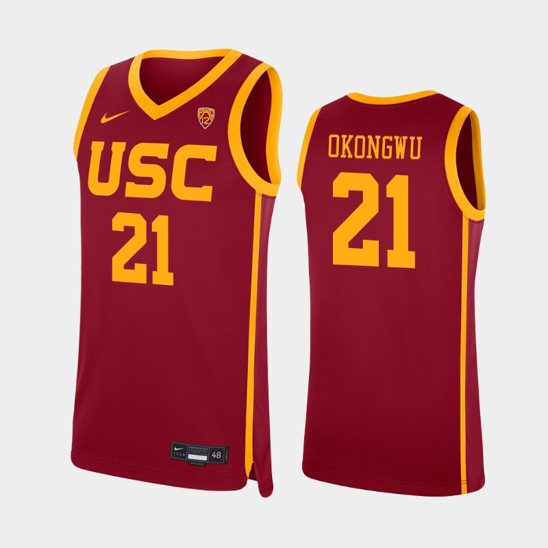 USC Trojans Onyeka Okongwu Cardinal 2019-20 Men's College Jersey