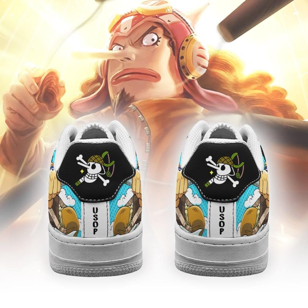 Usopp Air Sneakers Custom Anime One Piece Shoes
