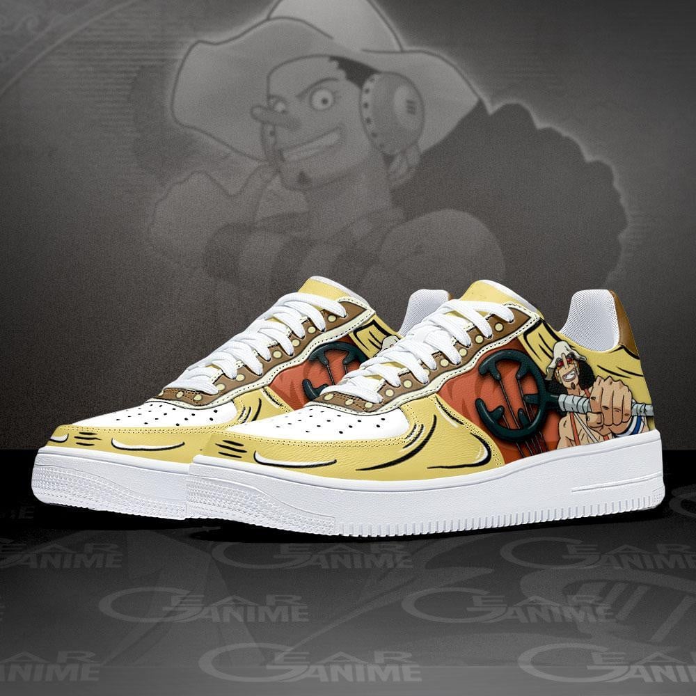 Usopp Air Sneakers Custom Anime One Piece Shoes