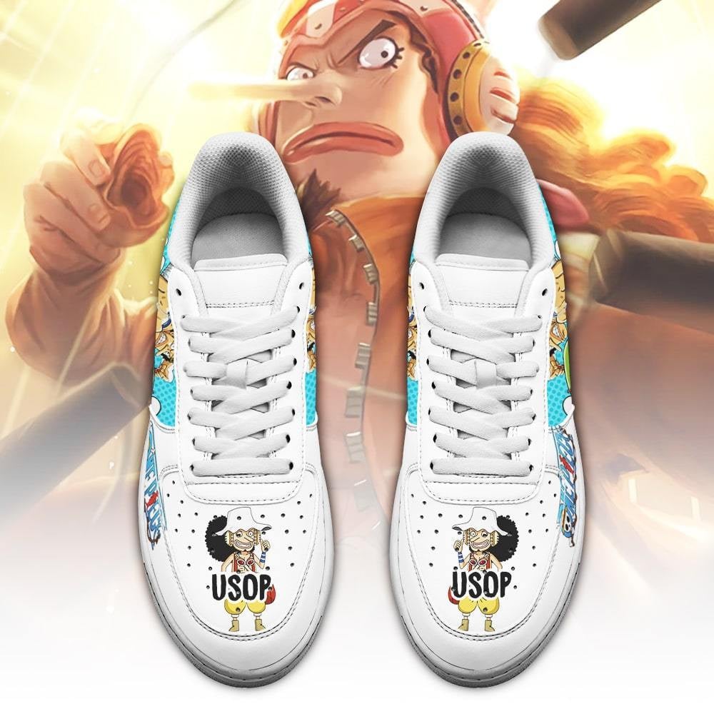 Usopp Air Sneakers Custom Anime One Piece Shoes