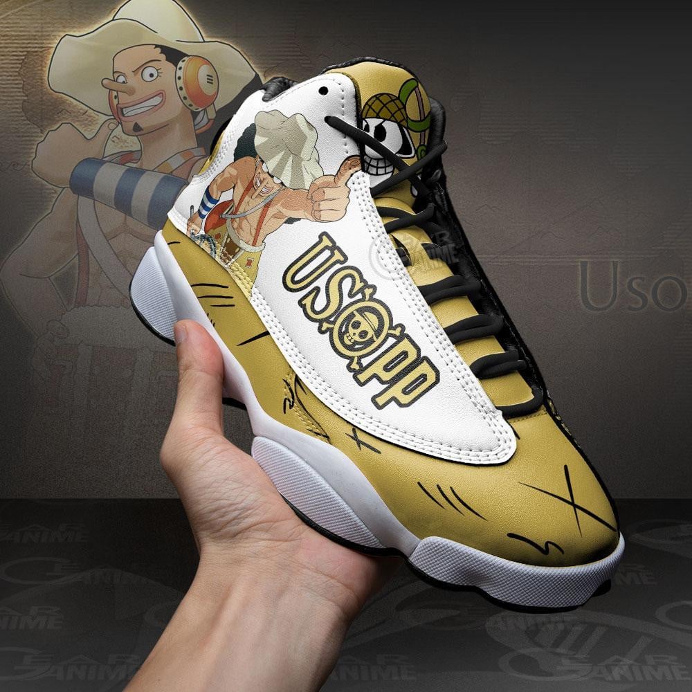 Usopp JD13 Sneakers Custom Anime One Piece Shoes