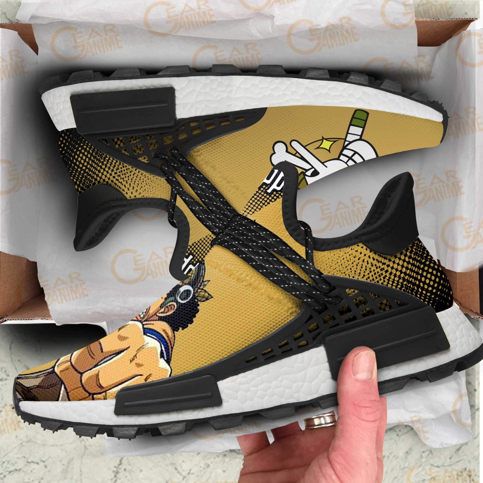 Usopp Shoes One Piece Anime Shoes, NMD Shoes