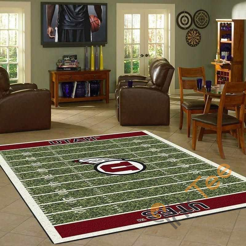 Utah Utes Home Field Area Rectangle Rug