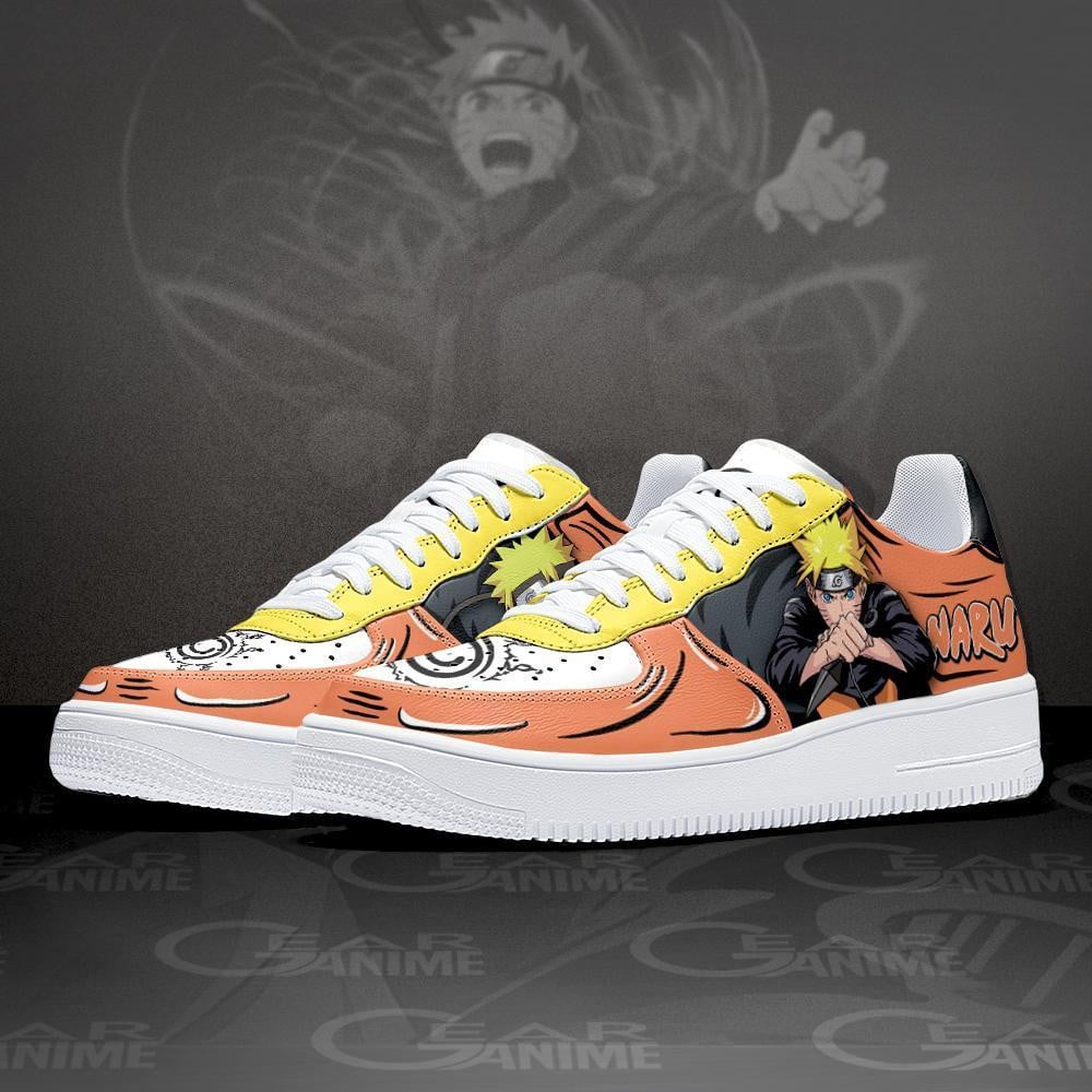 Uzumaki Air Sneakers Jutsu Custom Anime Shoes