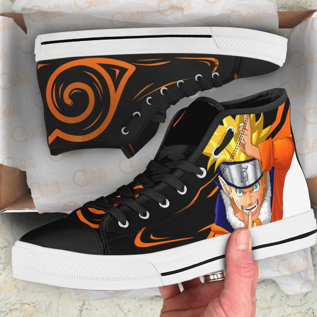 Uzumaki High Top Shoes Custom Anime Sneakers