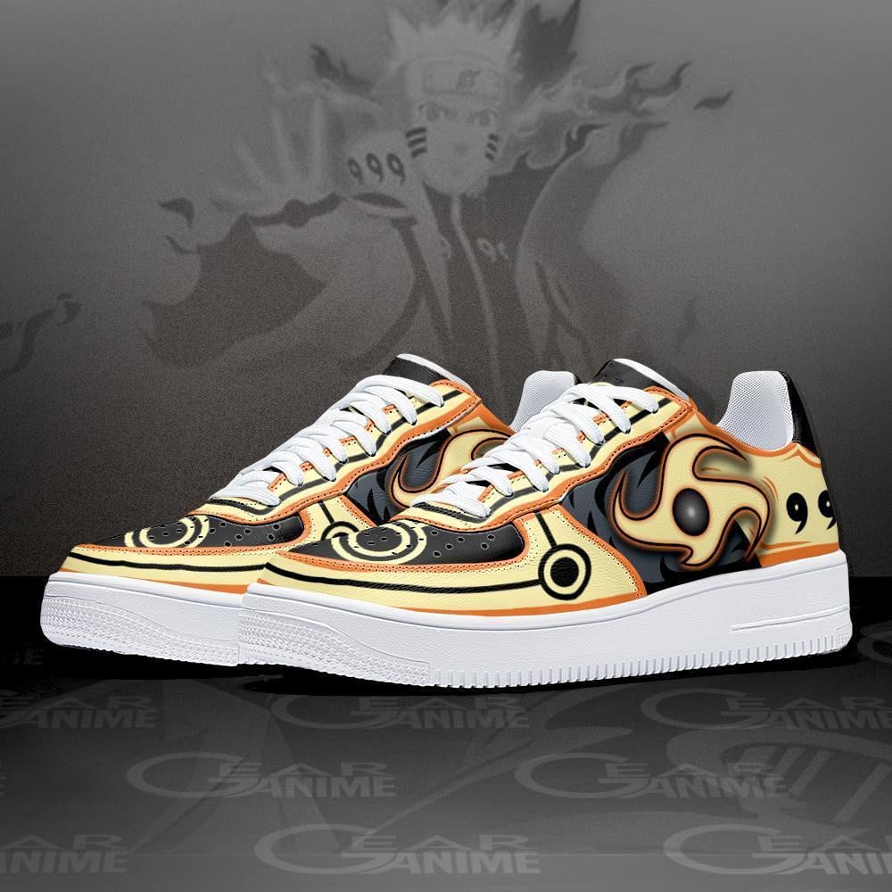 Uzumaki Naruto Air Sneakers Rasenshuriken Custom Anime Shoes
