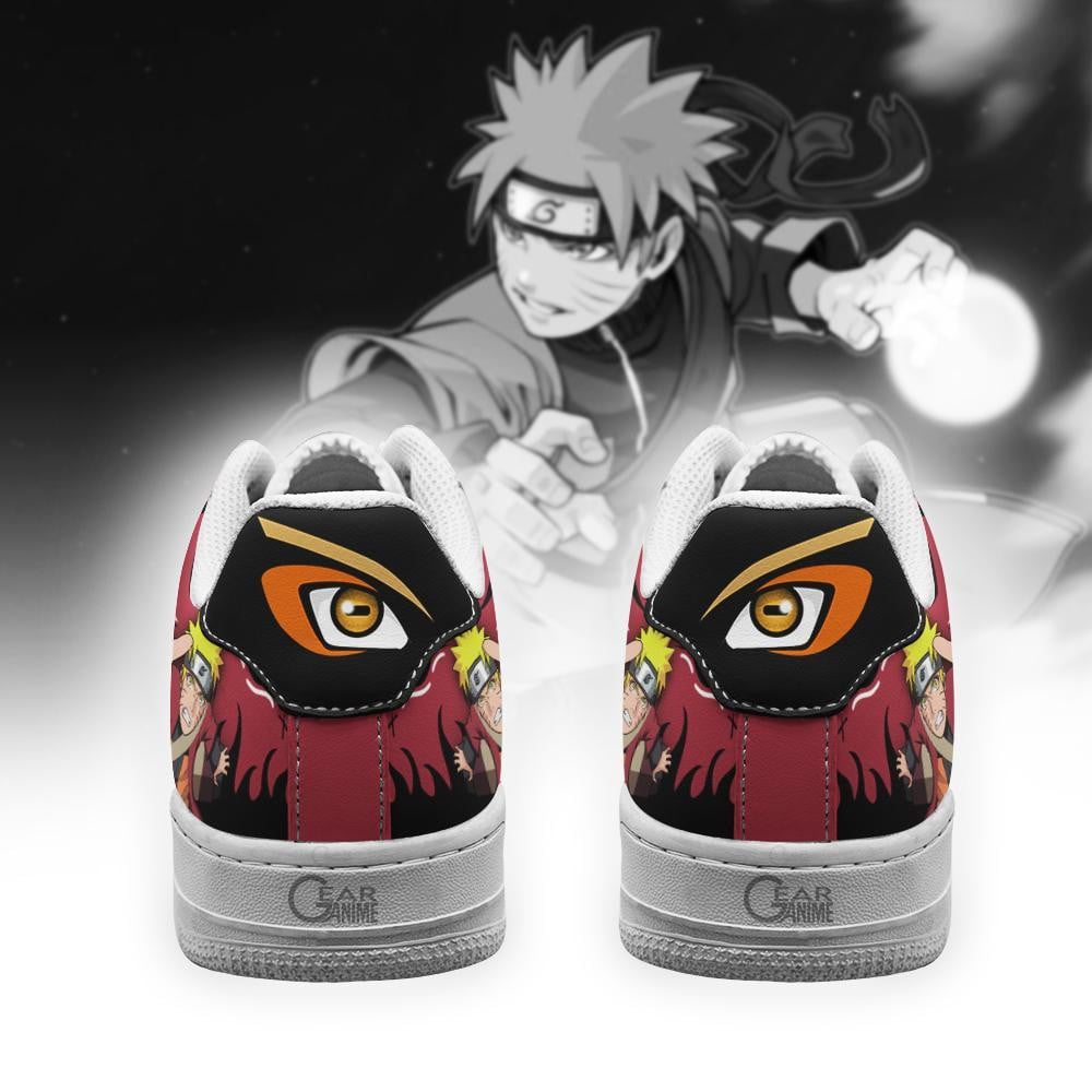 Uzumaki Sage Air Sneakers Custom Chakra Skill Anime Shoes