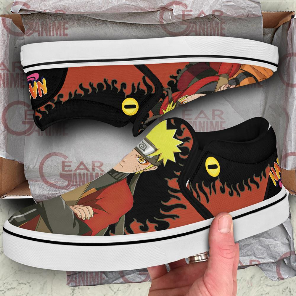 Uzumaki Sage Slip-On Shoes Canvas Custom Anime Shoes