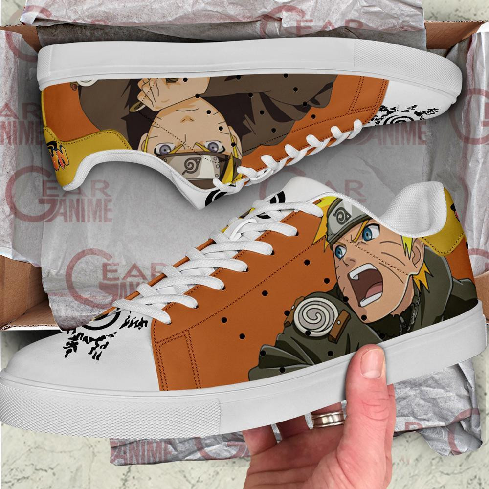 Uzumaki Skate Shoes Anime Custom Shoes