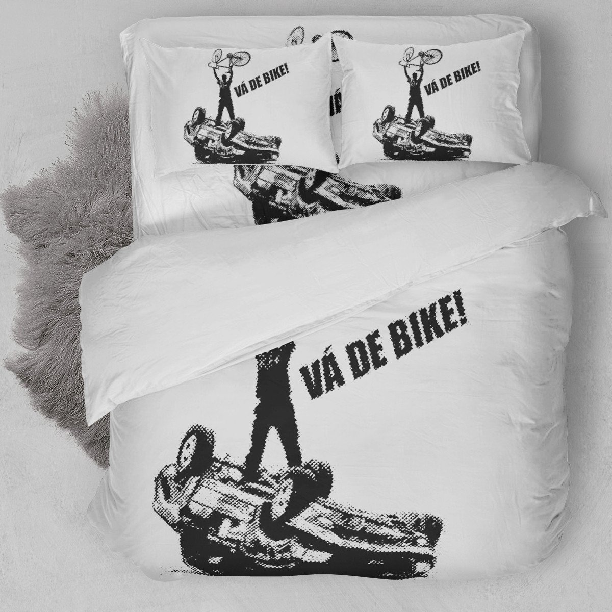 Va De Bike Duvet Cover Bedding Set