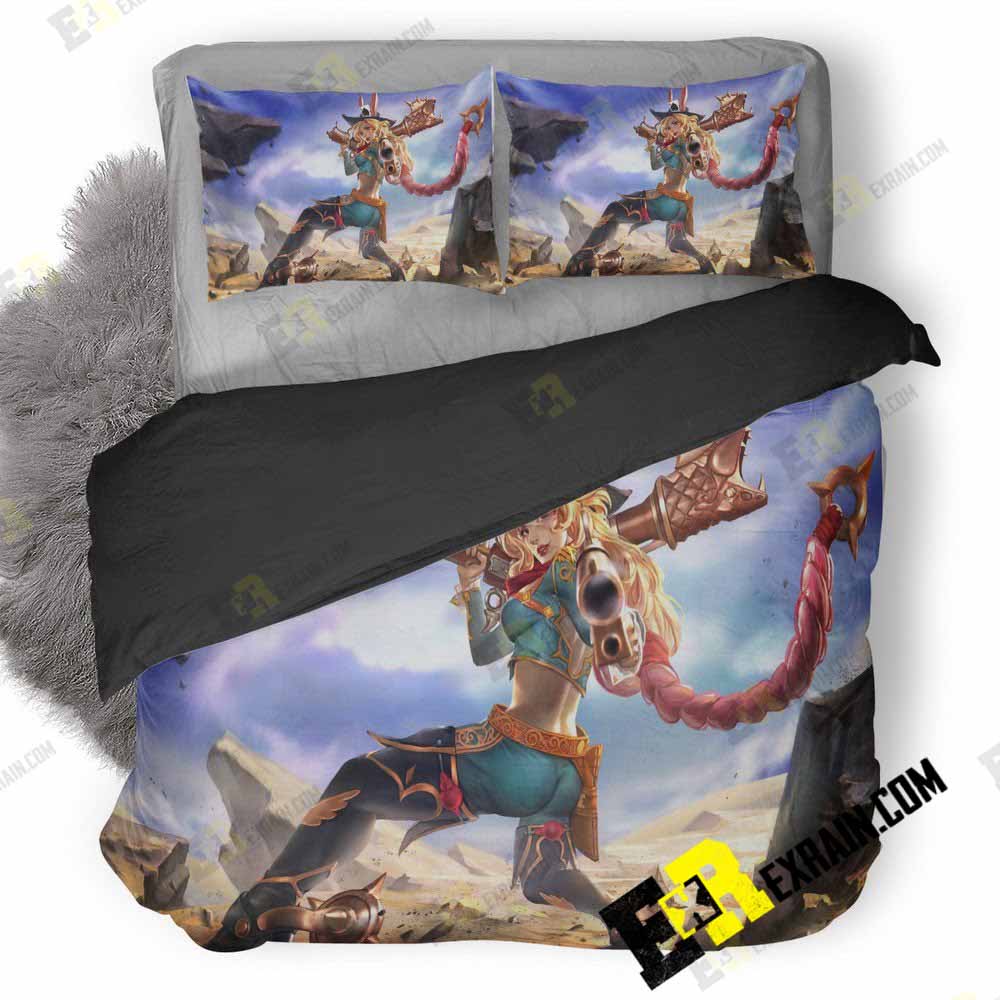 Vainglory Gwen Artwork J2 3D Customized Duvet Cover Bedding Set