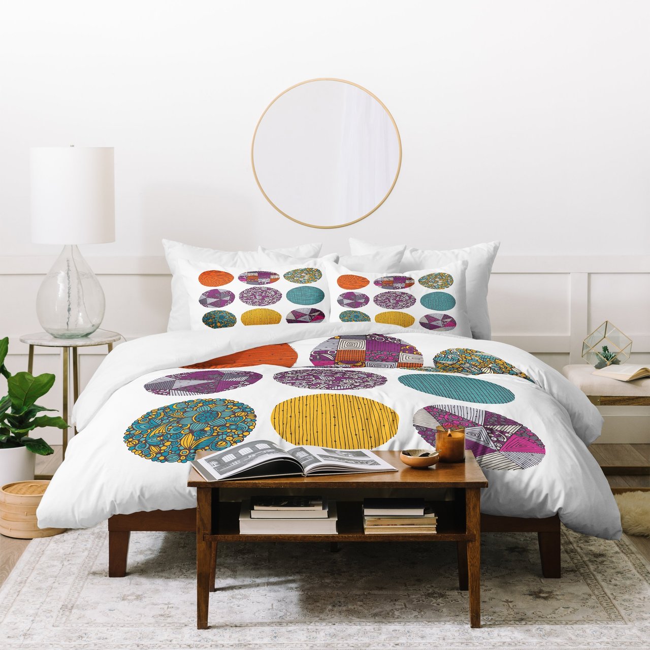 Valentina Ramos Circles Duvet Cover Bedding Set