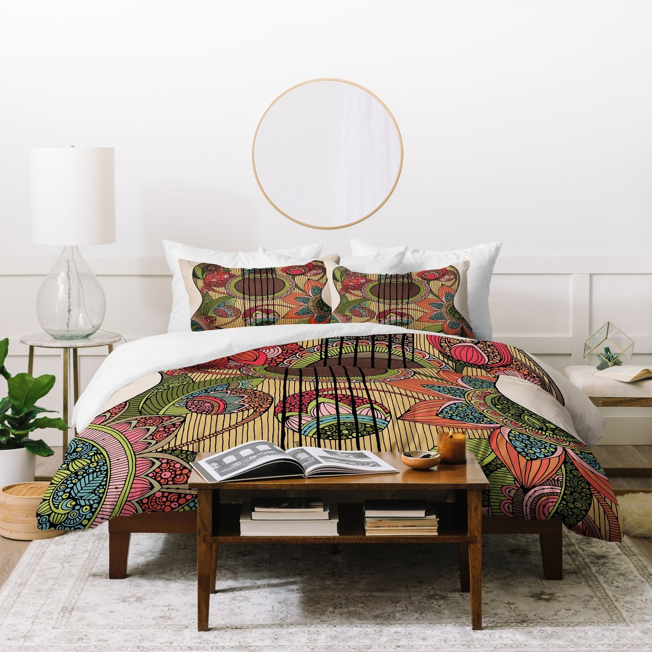 Valentina Ramos The Guitar Duvet Cover Bedding Set
