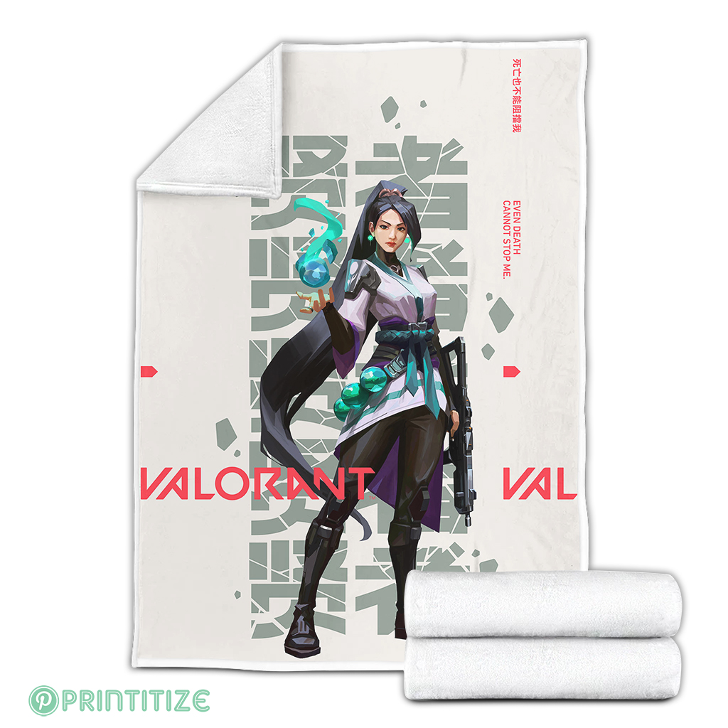 VALORANT Sage Fleece Blanket