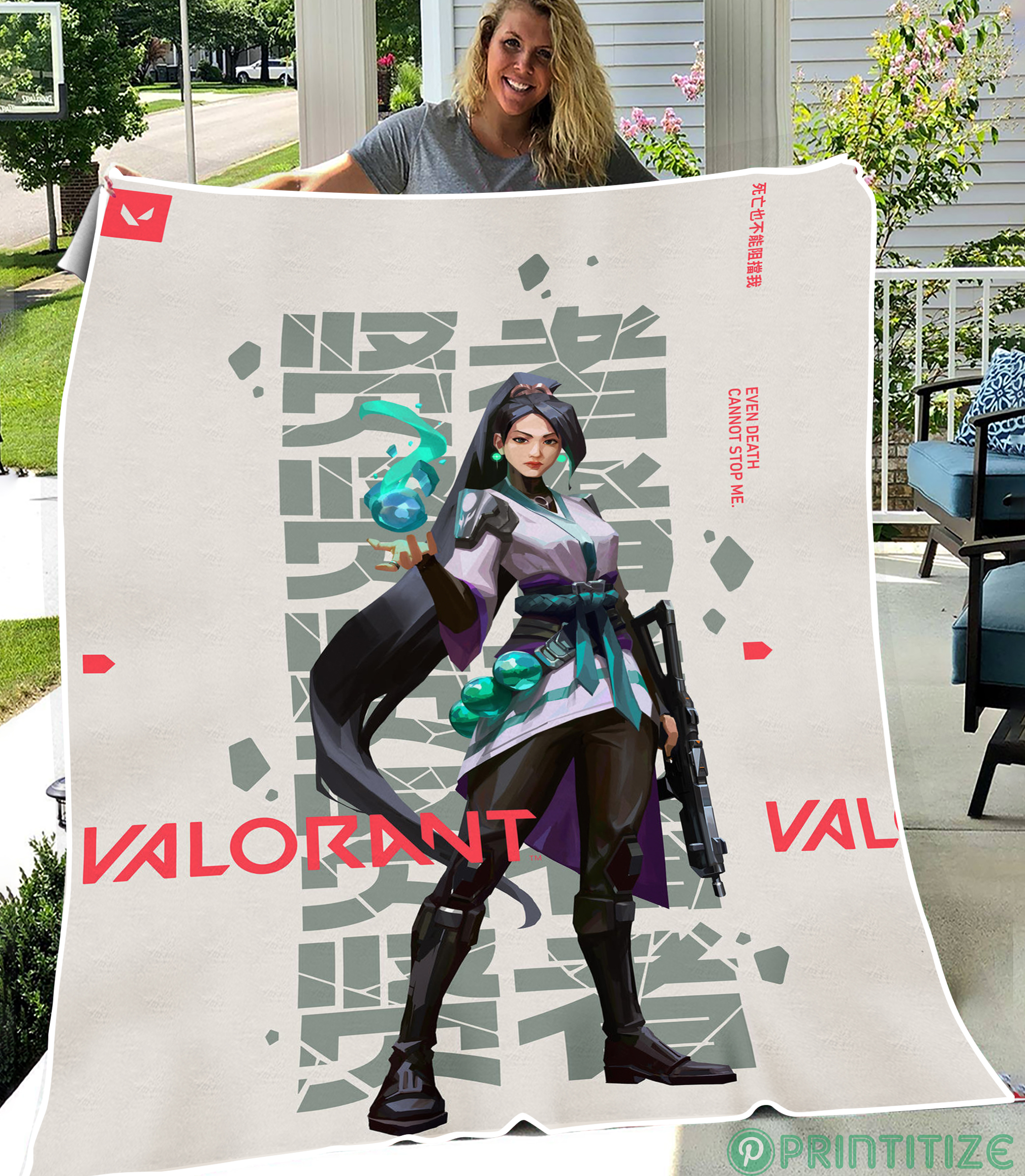 VALORANT Sage Fleece Blanket