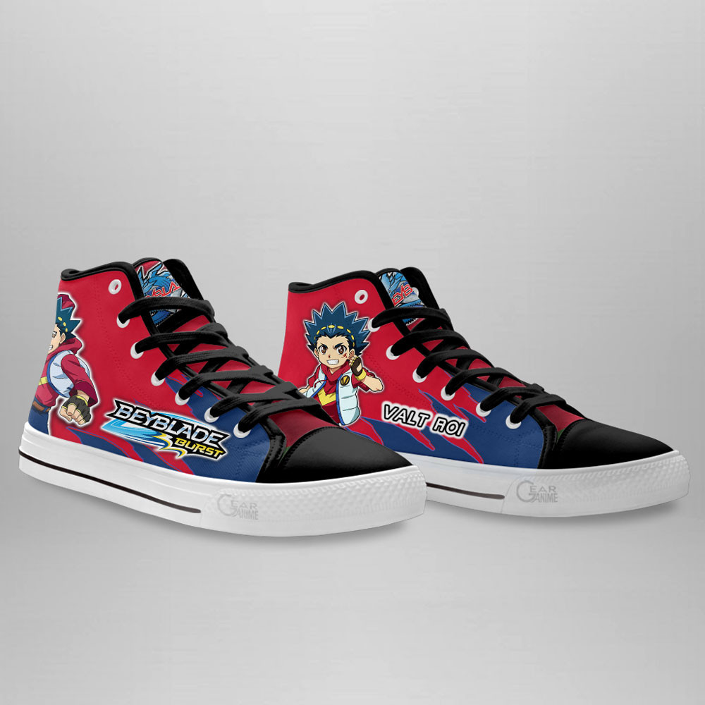 Valt Aoi High Top Shoes Beyblade Anime Sneakers