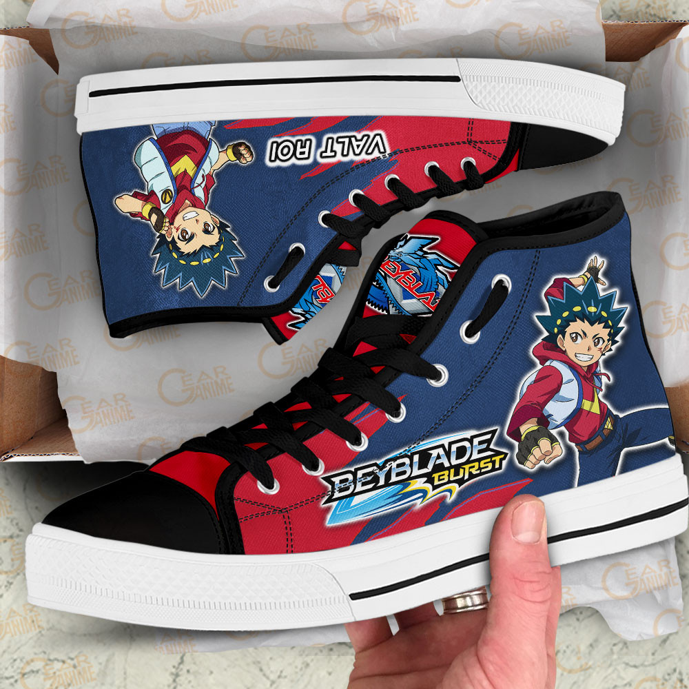 Valt Aoi High Top Shoes Beyblade Anime Sneakers