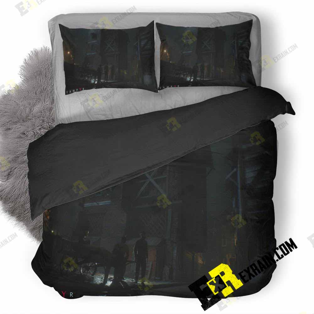 Vampyr Pc Game Qhd 3D Customized Duvet Cover Bedding Set