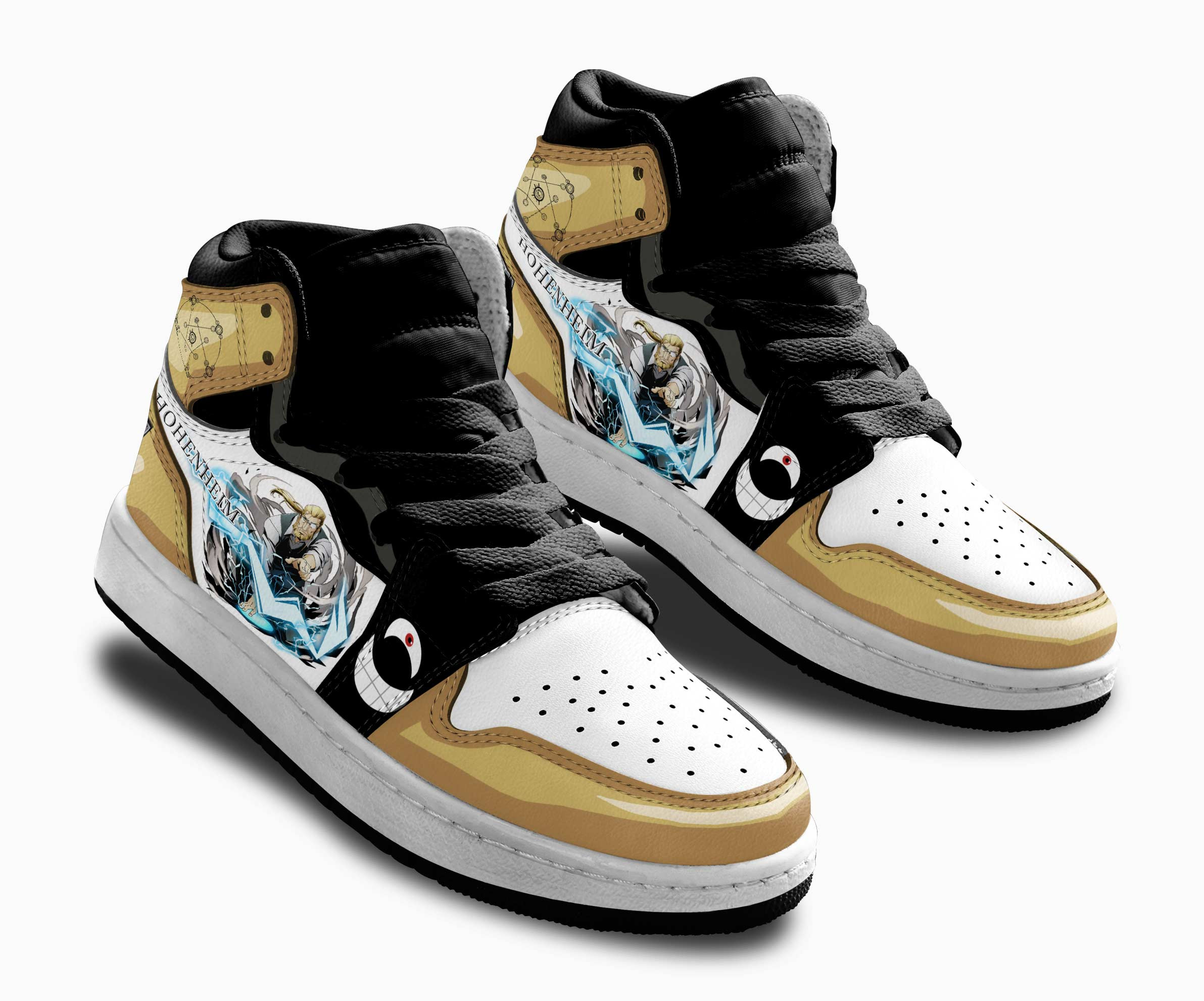 Van Hohenheim Kids Sneakers Custom Fullmetal Alchemist Shoes For Kids