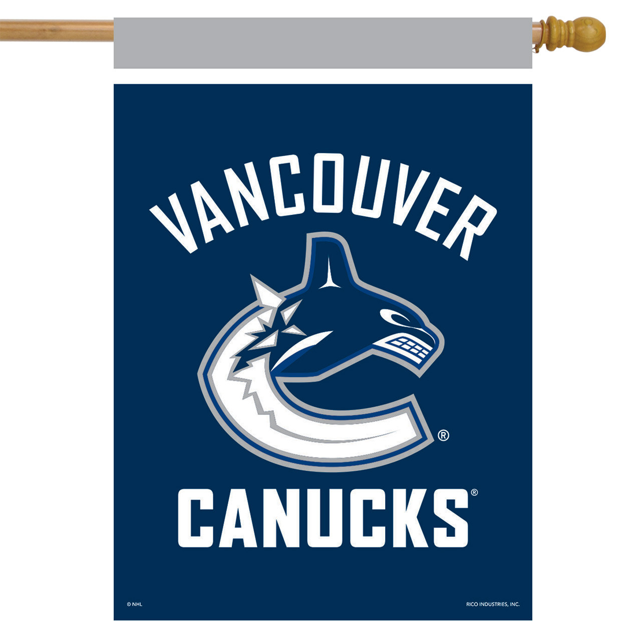Vancouver Canucks NHL Garden Flag, House Flag