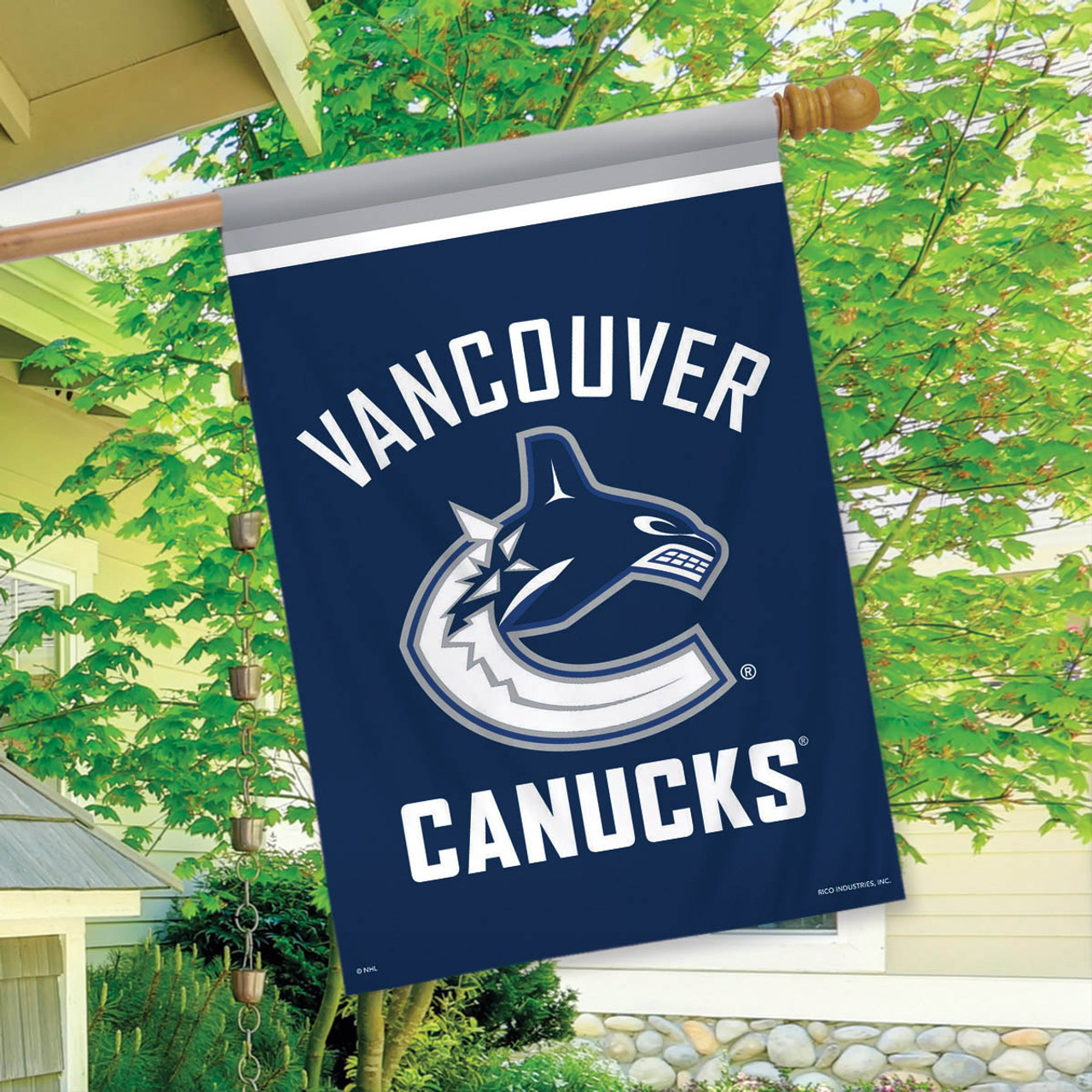 Vancouver Canucks NHL Garden Flag, House Flag