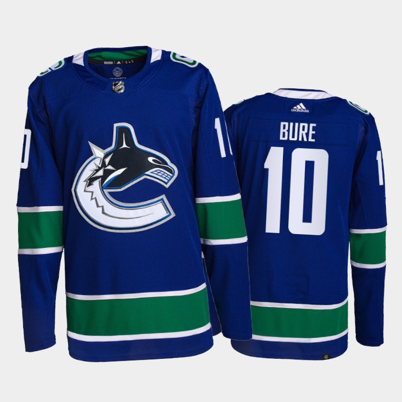 Vancouver Canucks Pavel Bure Primegreen Jersey Blue Home Uniform