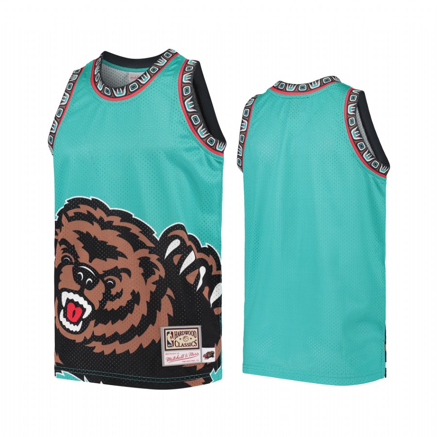 Vancouver Grizzlies HWC Teal Big Face Youth Jersey