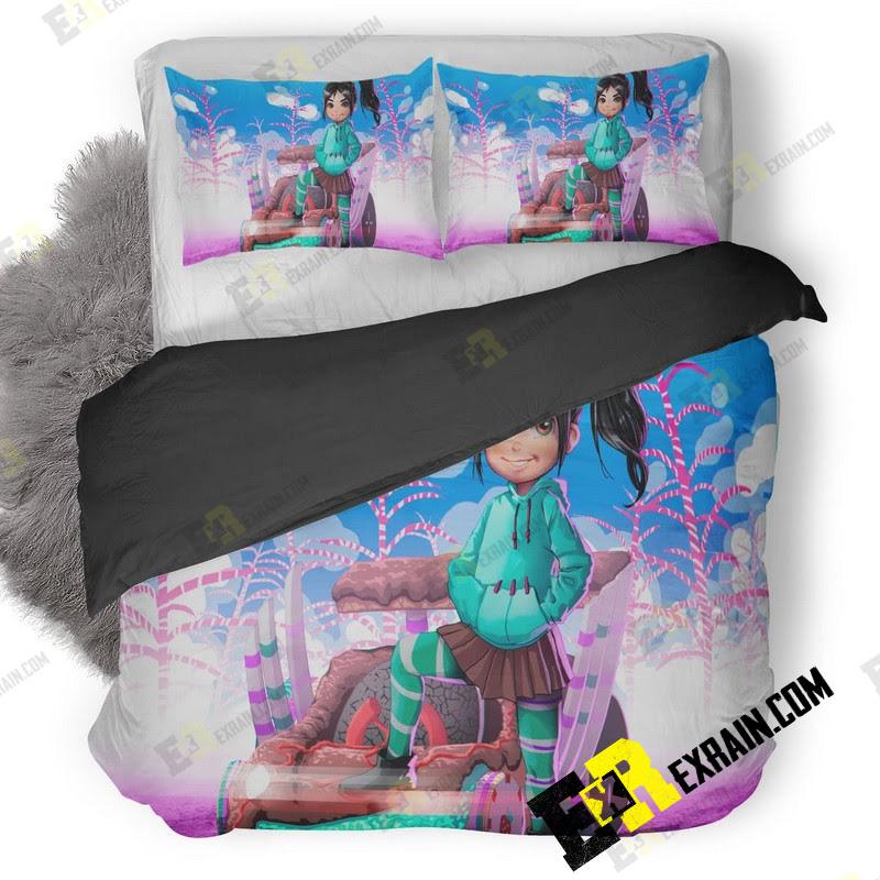 Vanellope Von Schweetz Fan Art Mu 3D Customized Duvet Cover Bedding Set