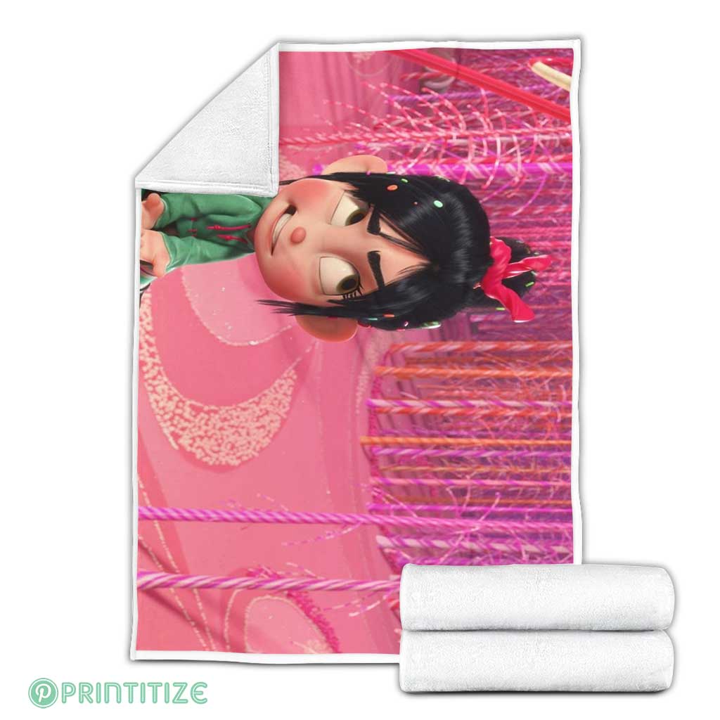 Vanellope Wreck It Ralph Fleece Blanket