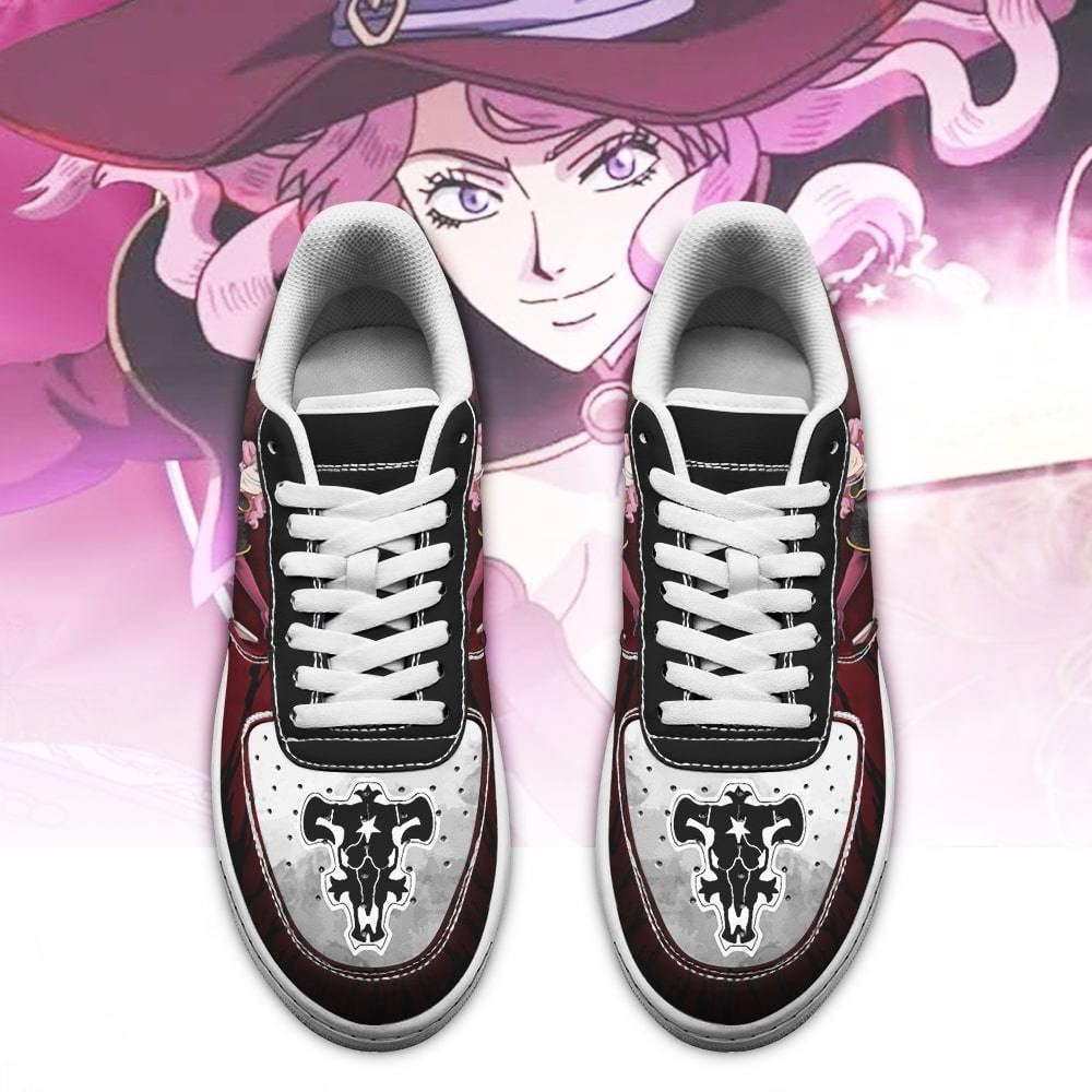 Vanessa Enoteca Sneakers Black Bull Knight Black Clover Anime Shoes