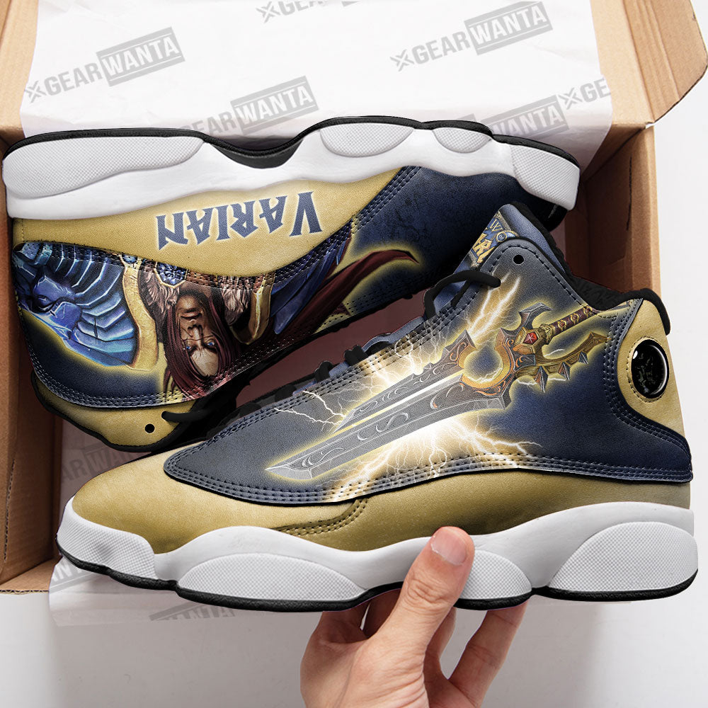 Varian JD13 Sneakers World Of Warcraft Custom Shoes For Fans