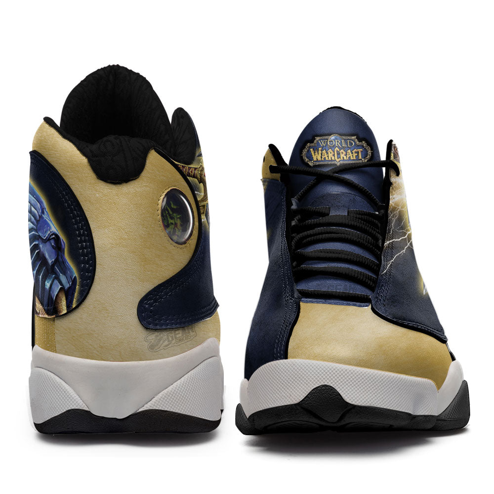 Varian JD13 Sneakers World Of Warcraft Custom Shoes For Fans