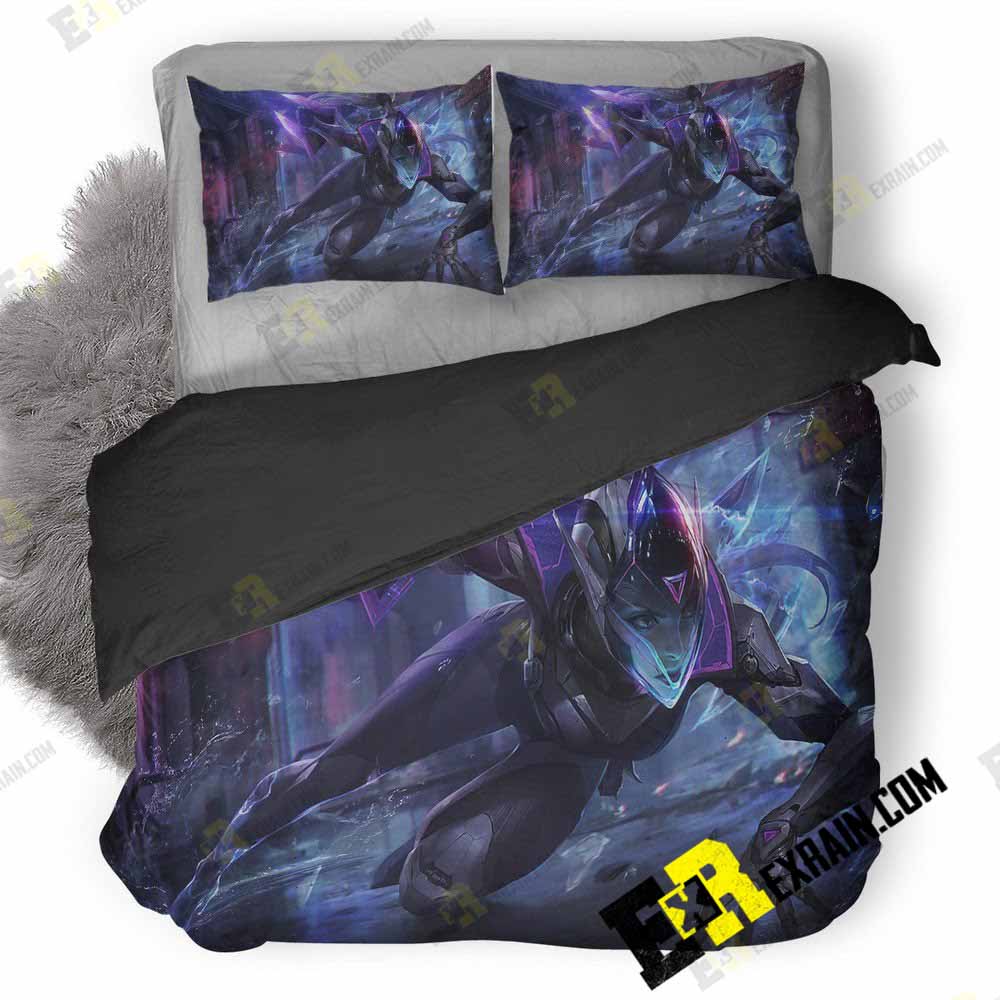 Vayne League Of Legends P1 3D Customized Duvet Cover Bedding Set