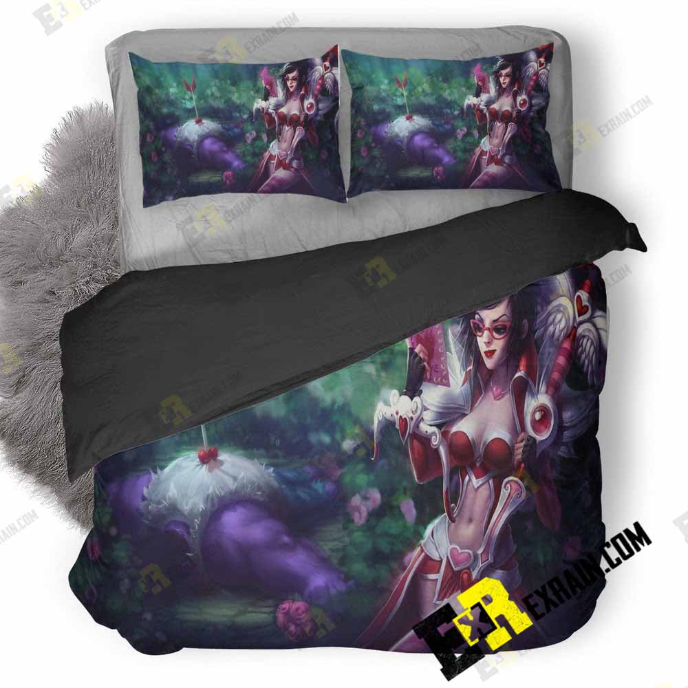 Vayne League Of Legends Qhd 3D Customized Duvet Cover Bedding Set