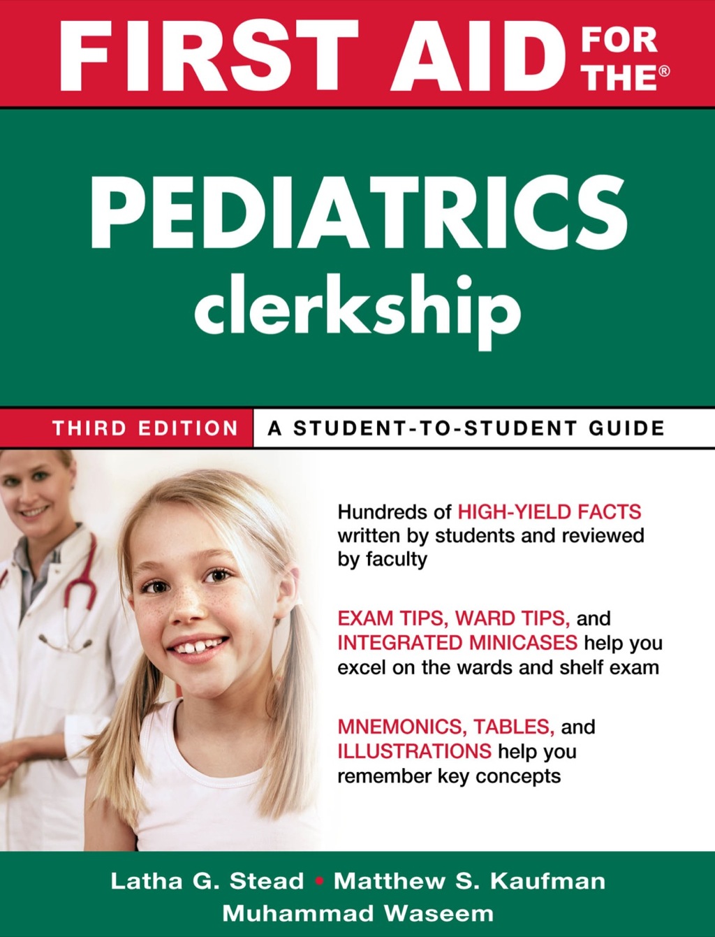 First Aid for the Pediatrics Clerkship 3rd Edition