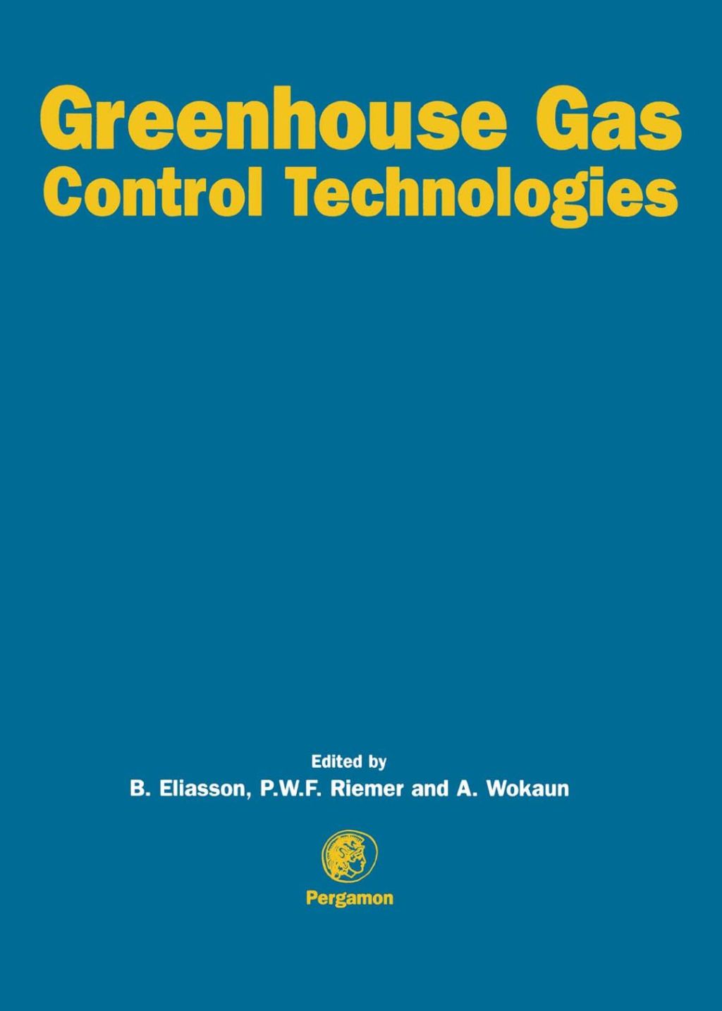 Greenhouse Gas Control Technologies 