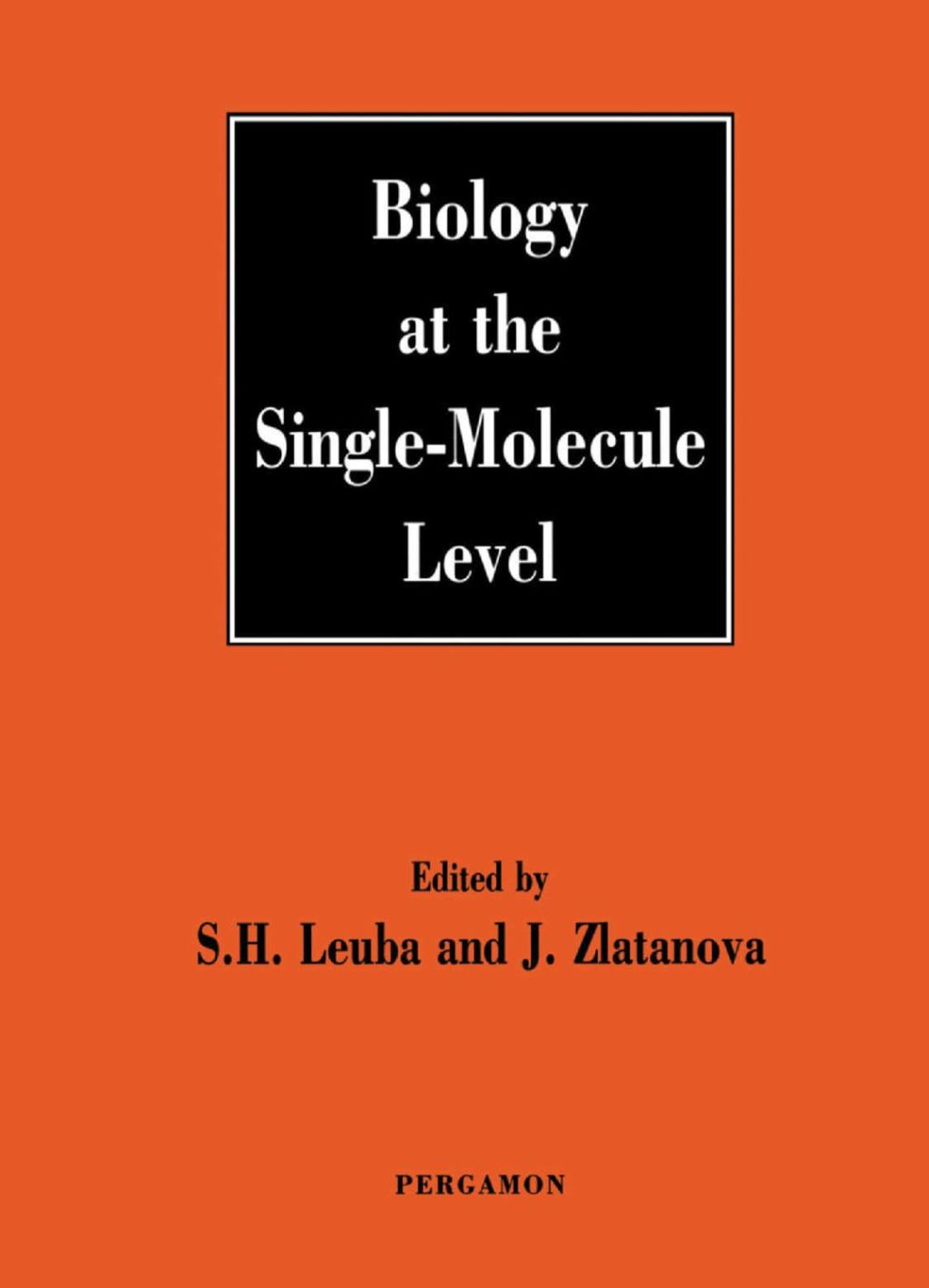 Biology at the Single Molecule Level 