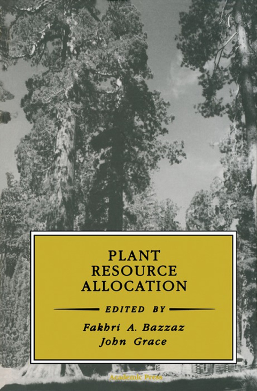 Plant Resource Allocation 
