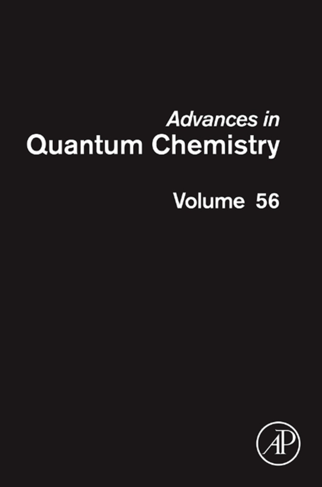 Advances in Quantum Chemistry 