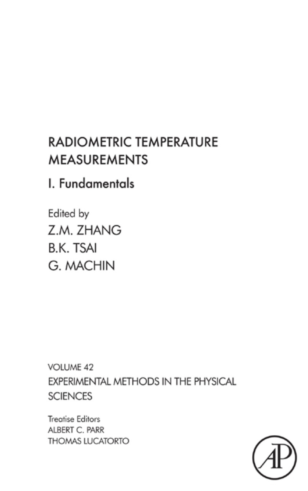 Radiometric Temperature Measurements 