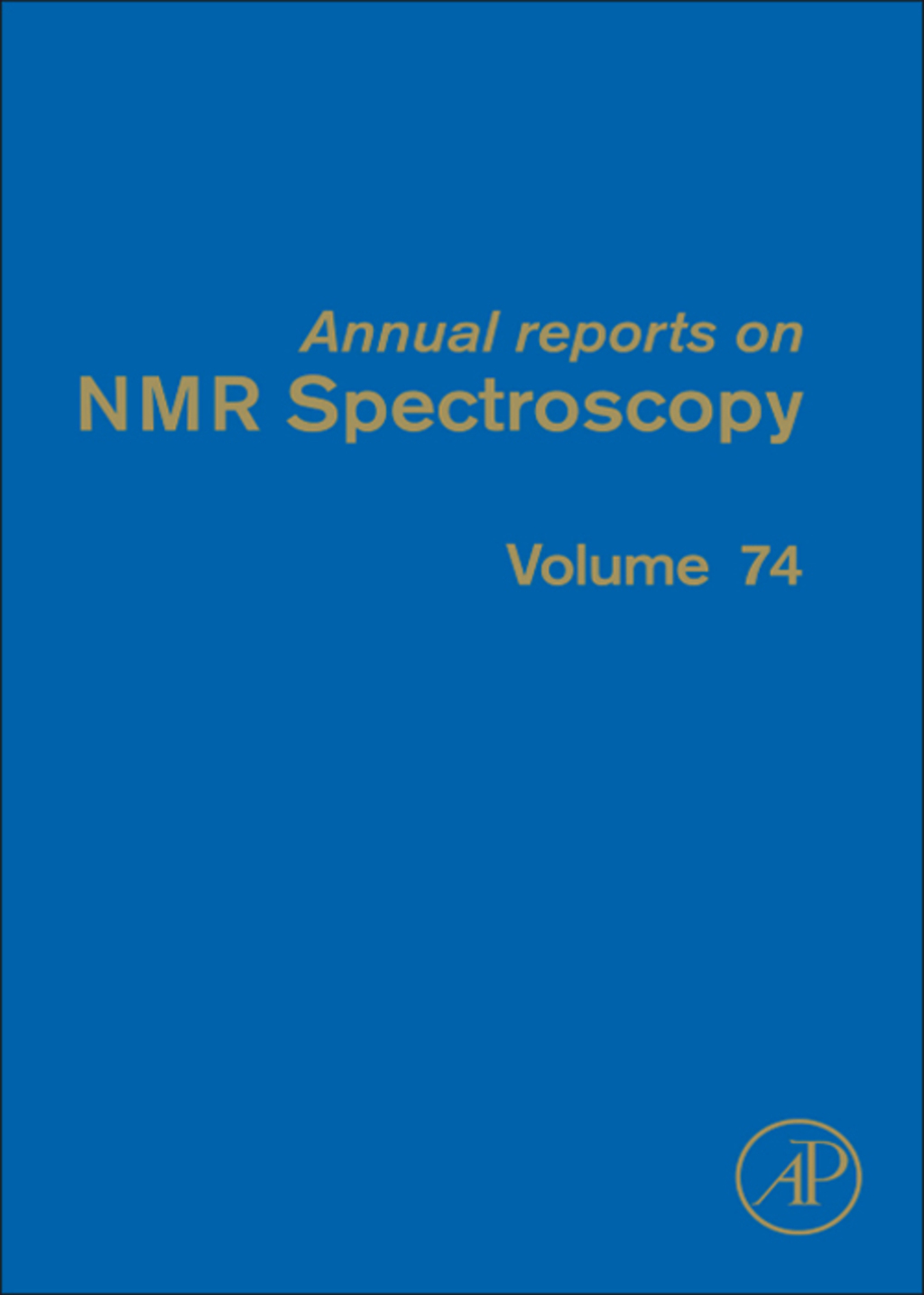 Annual Reports on NMR Spectroscopy 