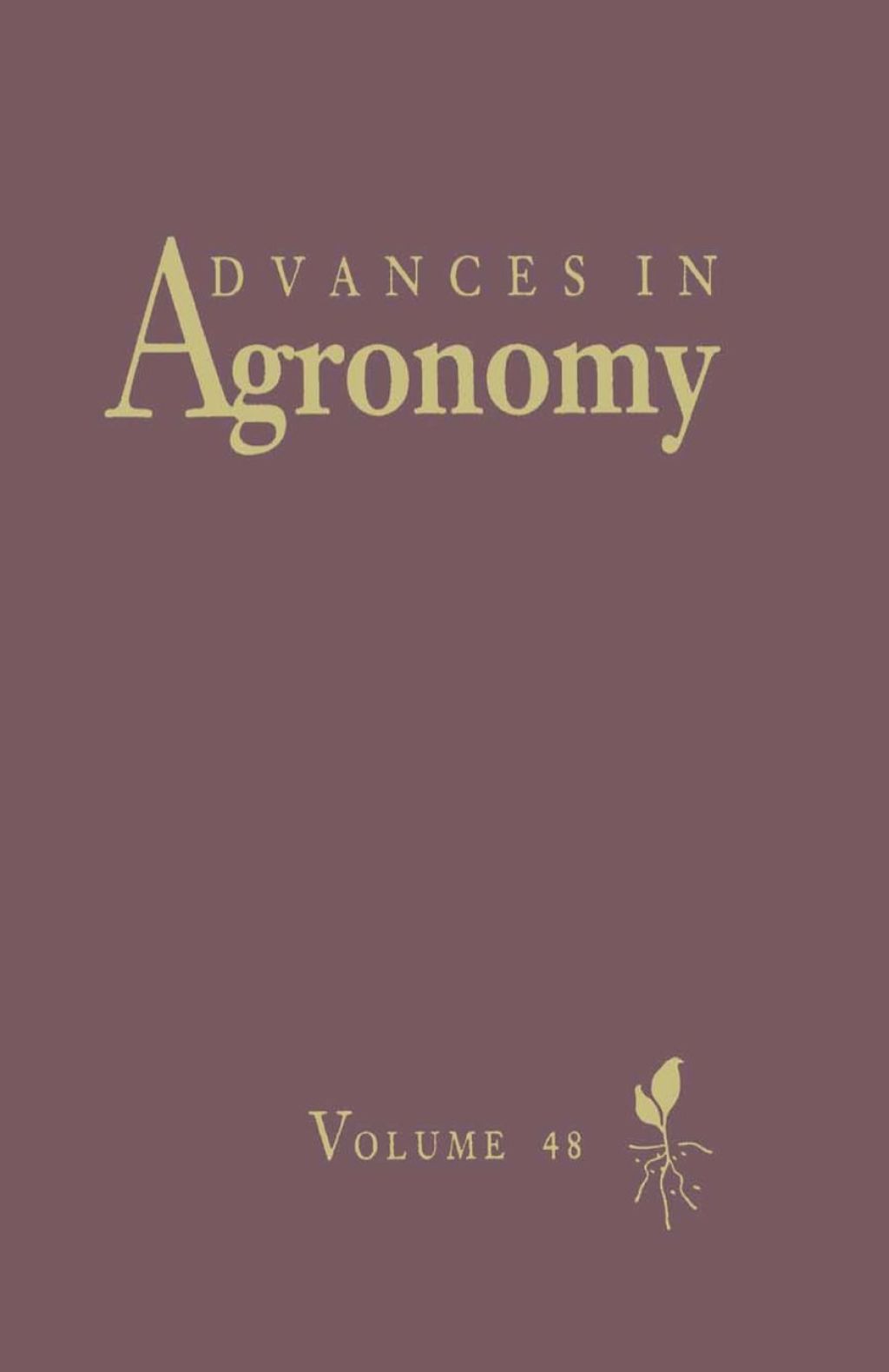 Advances in Agronomy 