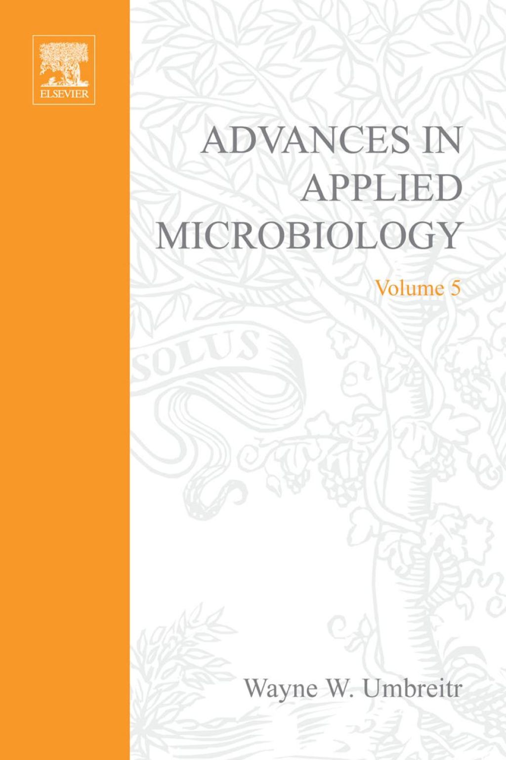 ADVANCES IN APPLIED MICROBIOLOGY VOL 5 