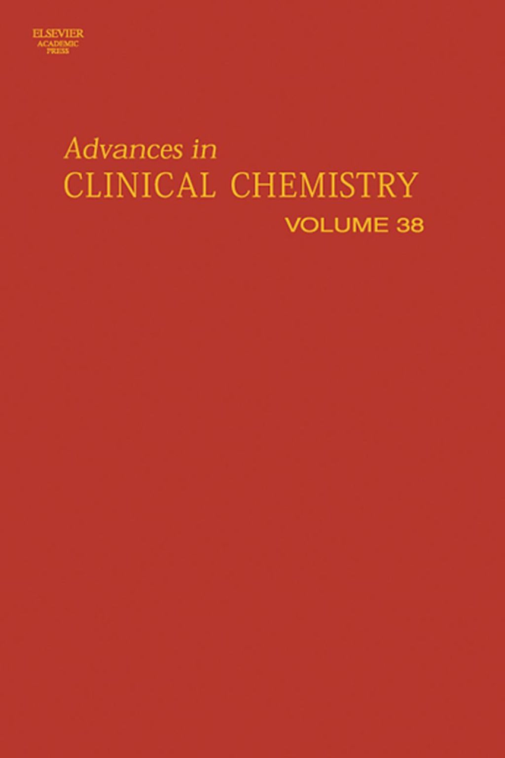 Advances in Clinical Chemistry 