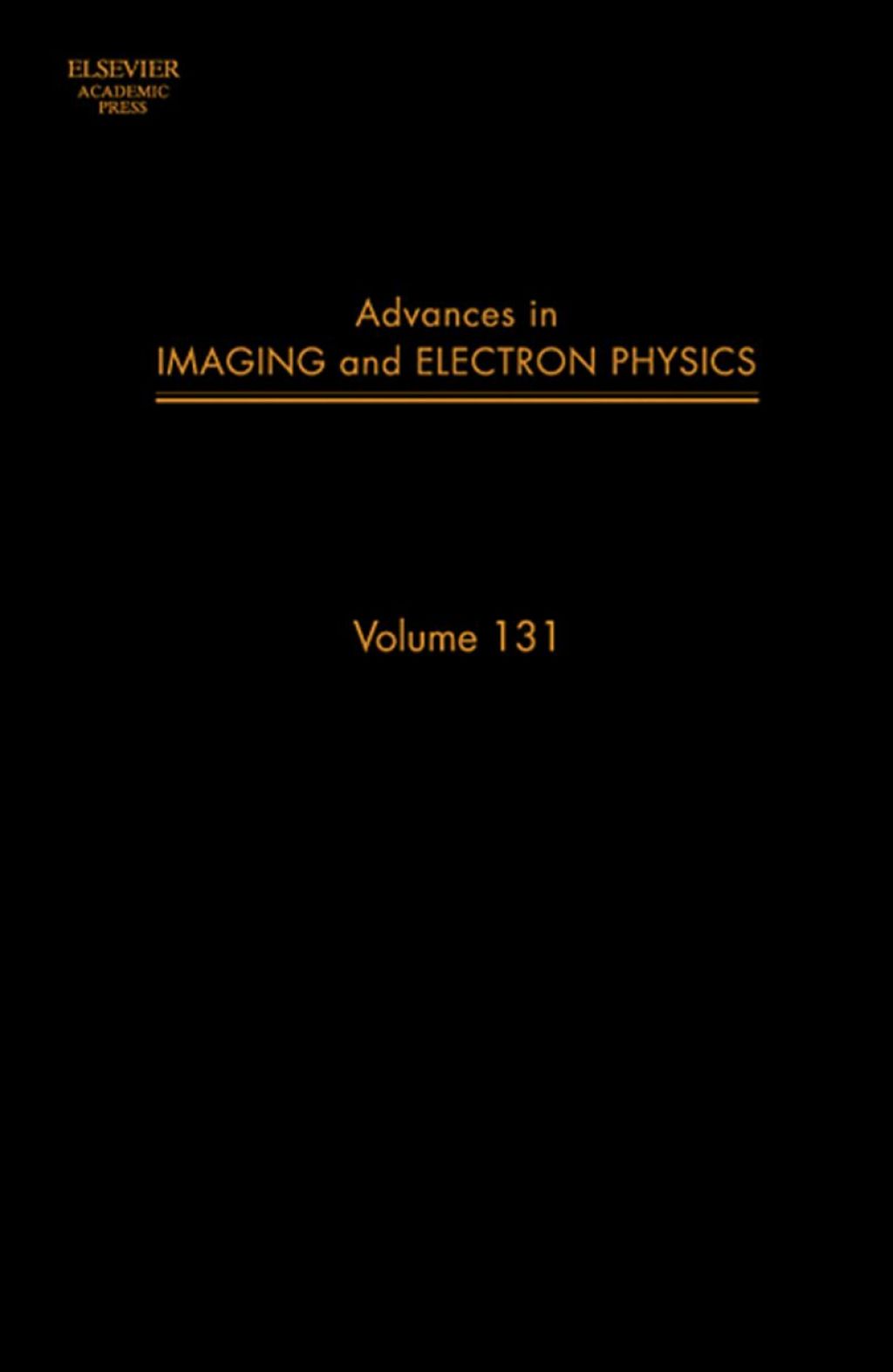 Advances in Imaging and Electron Physics 