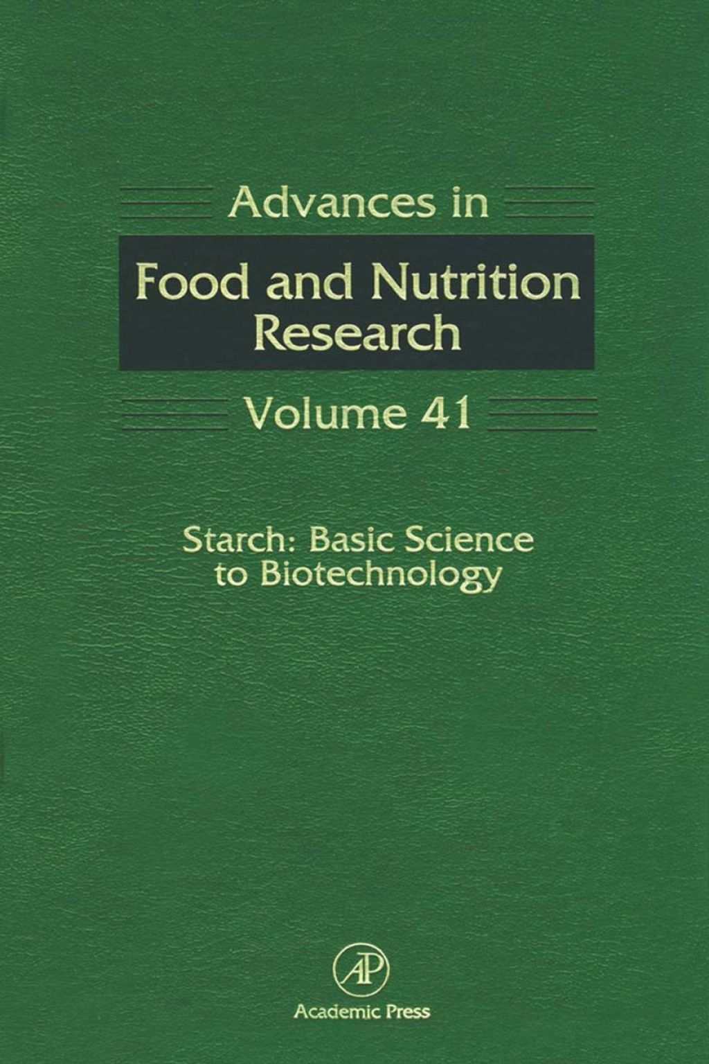 Starch: Basic Science to Biotechnology: Basic Science to Biotechnology 