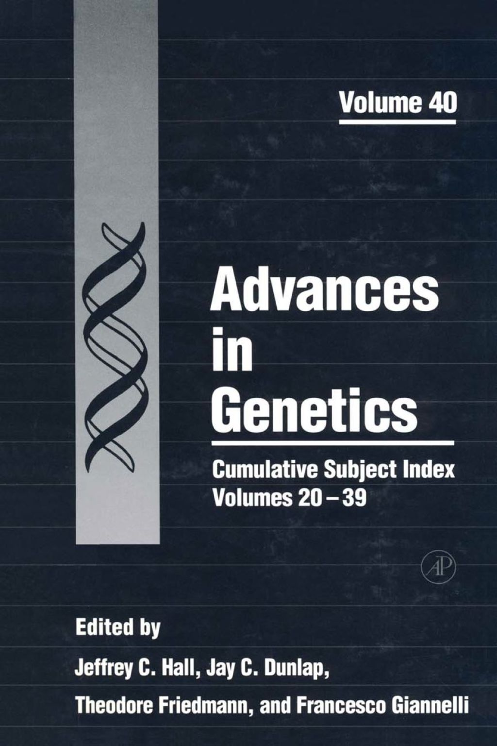 Cumulative Subject Index, Volumes 20-39 