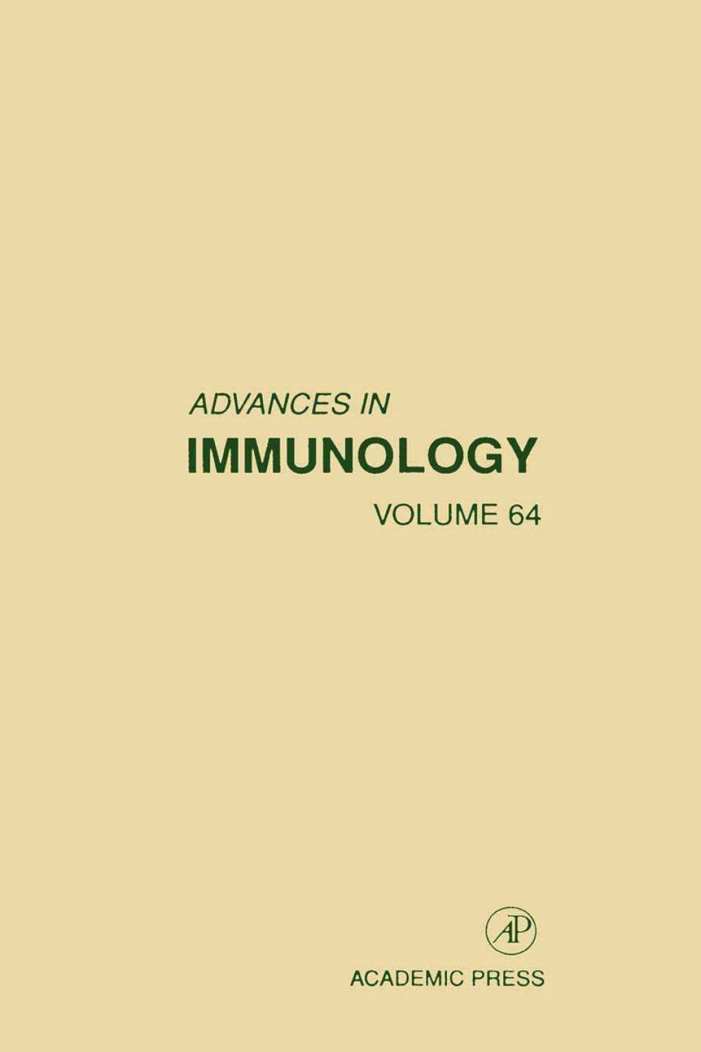 Advances in Immunology 