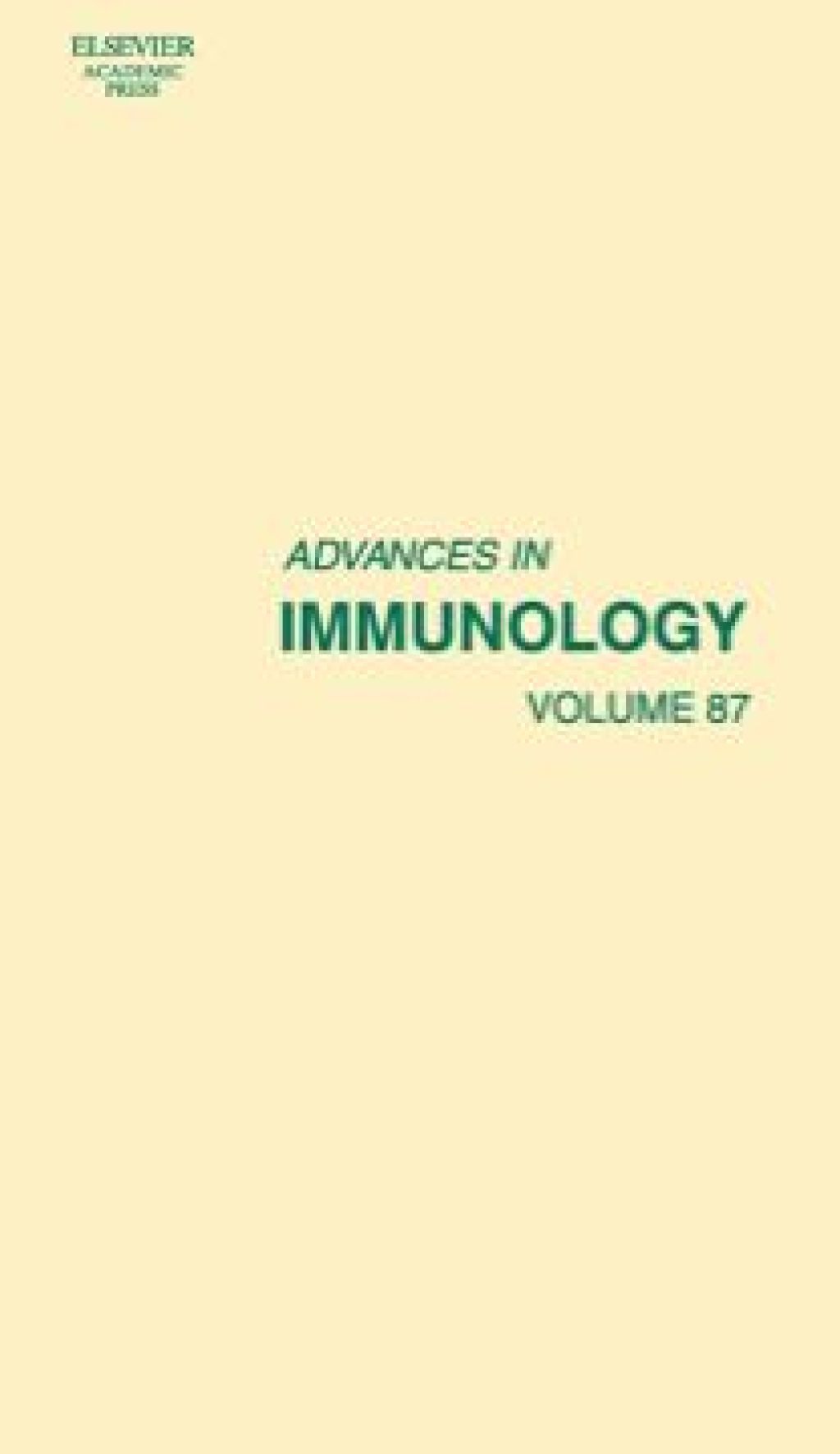 Advances in Immunology 